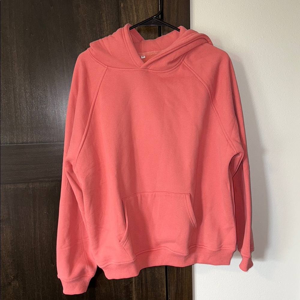 Women's Coral/PinkHoodie Sweater